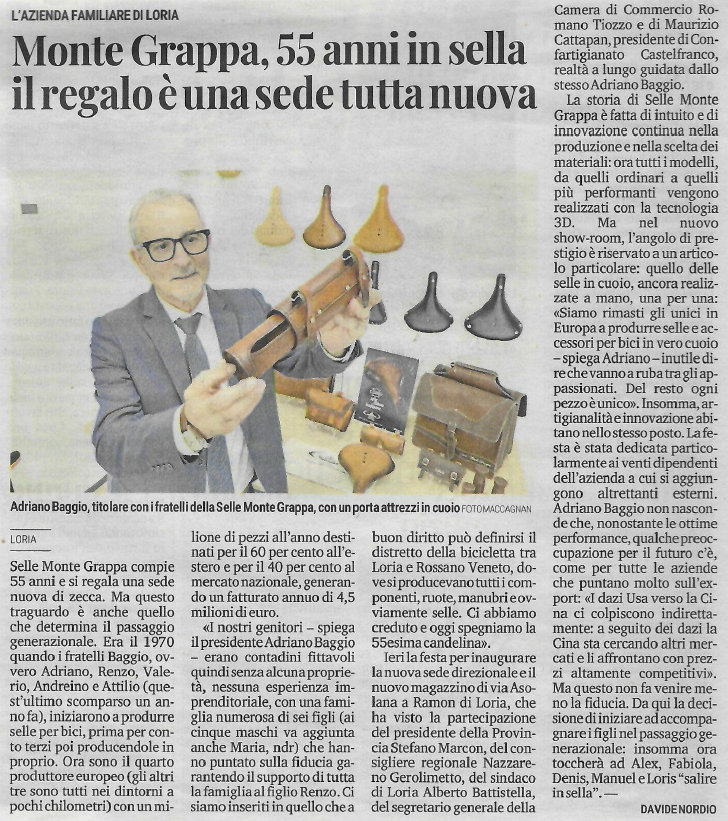 Inaugurazione nuova sede Selle Monte Grappa